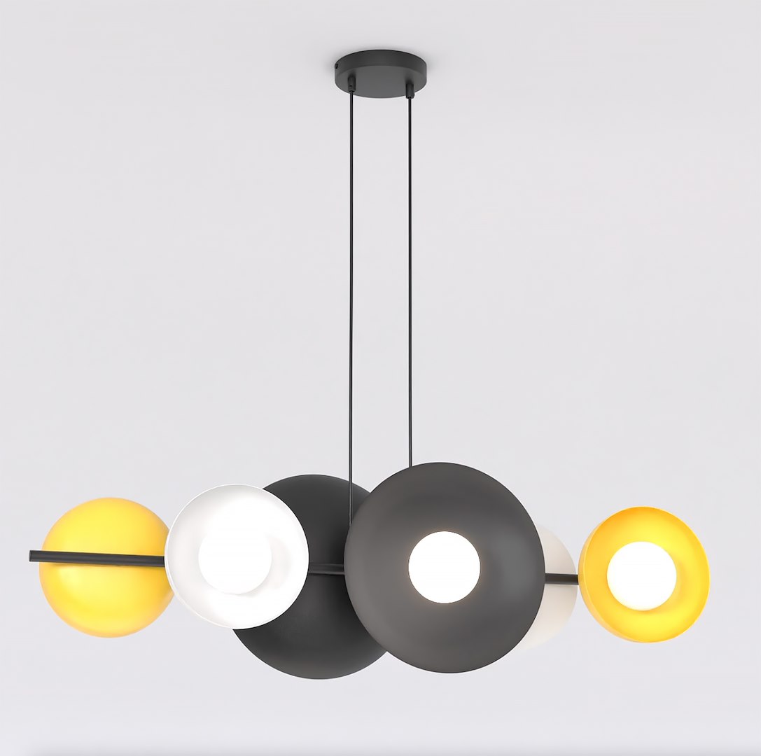 Hanglamp Daunna Zwart Ø10 cm