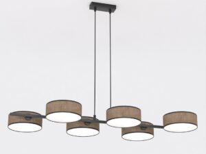 Hanglamp Kloornine Bruin Ø20 cm