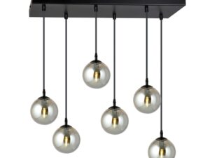 Hanglamp Hestun Zwart Ø14 cm