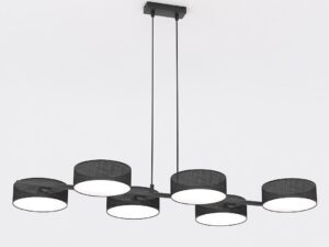 Hanglamp Jeiltund Zwart Ø20 cm