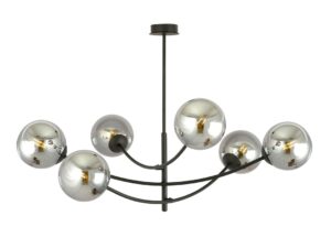 Plafondlamp Rendin Zwart Ø14 cm