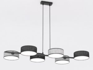 Hanglamp Piermaro Zwart Ø20 cm