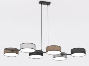 Hanglamp Ziermora Zwart Ø20 cm