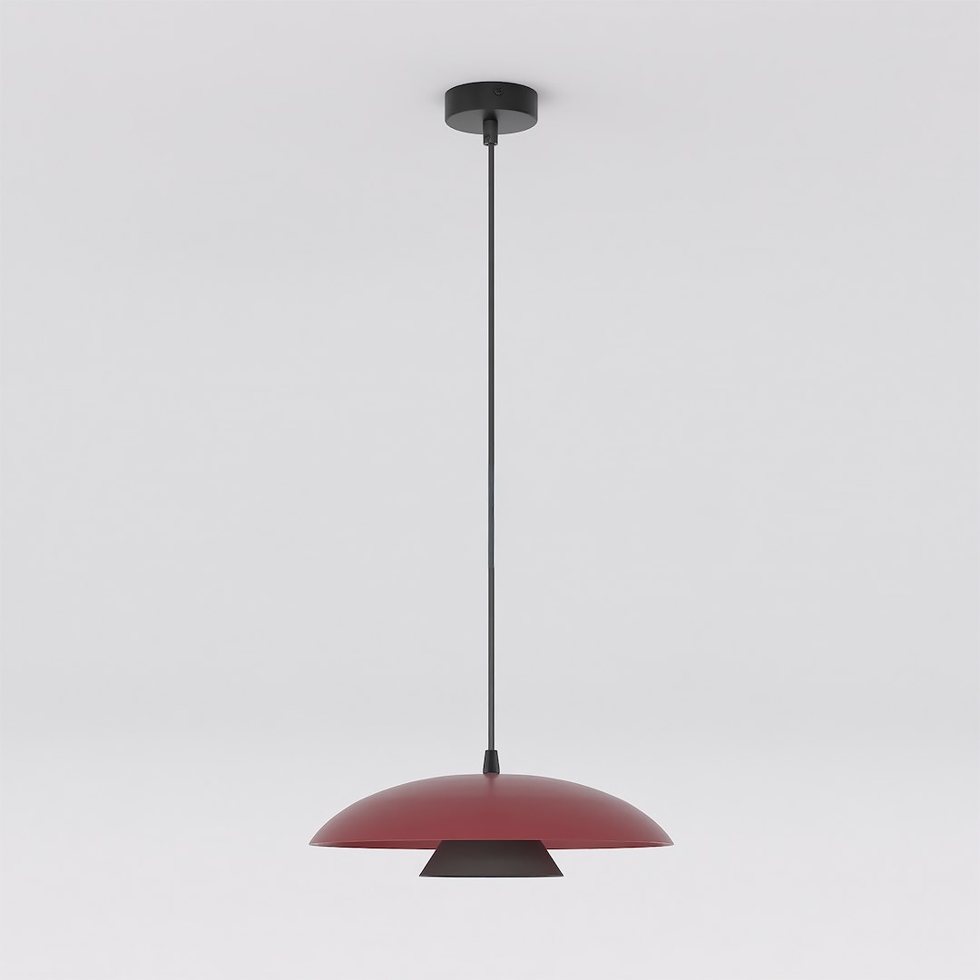 Hanglamp Heby Bordeaux