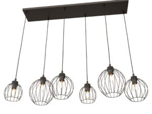 Hanglamp Faakio Zwart Ø24 cm