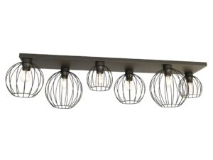 Plafondlamp Jooldum Zwart Ø24 cm