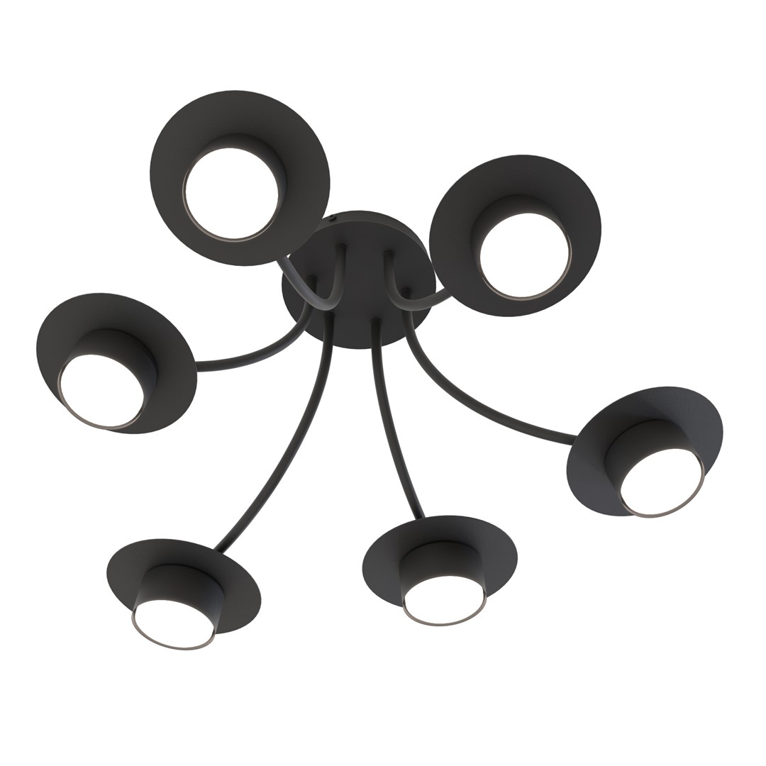 Plafondlamp Brorni Zwart - Afbeelding 2