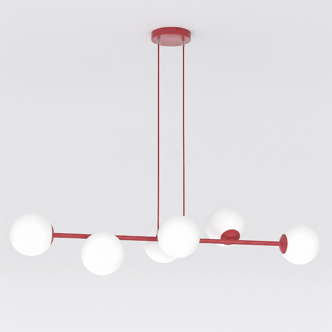 Hanglamp Stirnand Bordeaux Ø14 cm - Afbeelding 2