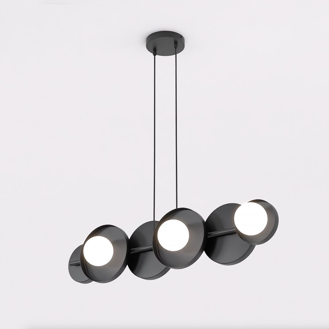 Hanglamp Reenona Zwart Ø10 cm - Afbeelding 2