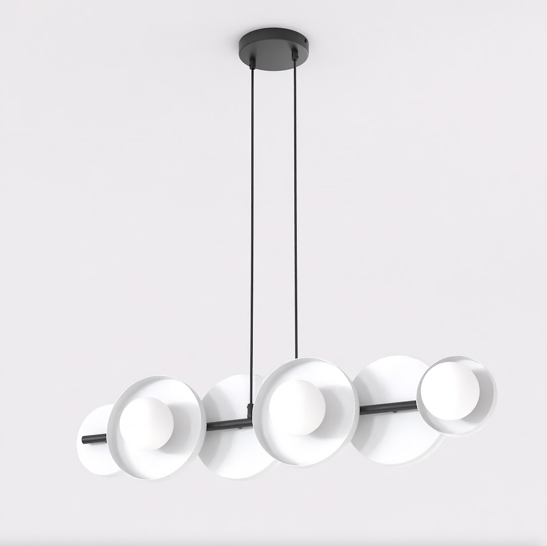 Hanglamp Prandund Wit Ø10 cm - Afbeelding 2
