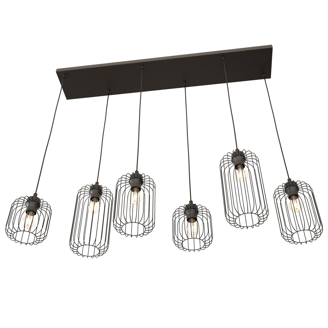Hanglamp Meevund Zwart Ø16 cm - Afbeelding 2