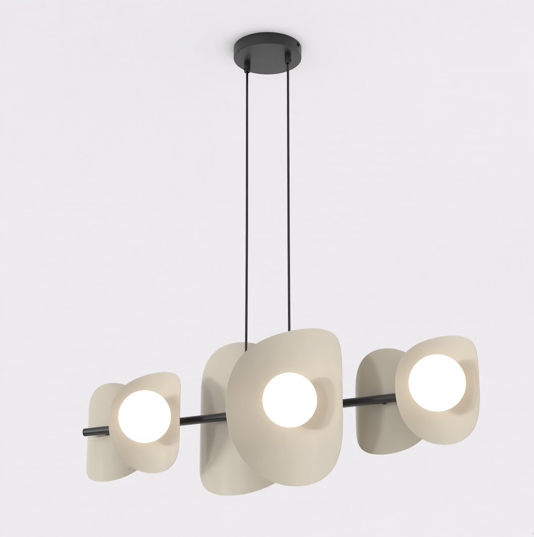 Hanglamp Treekaro Wit Ø10 cm - Afbeelding 2
