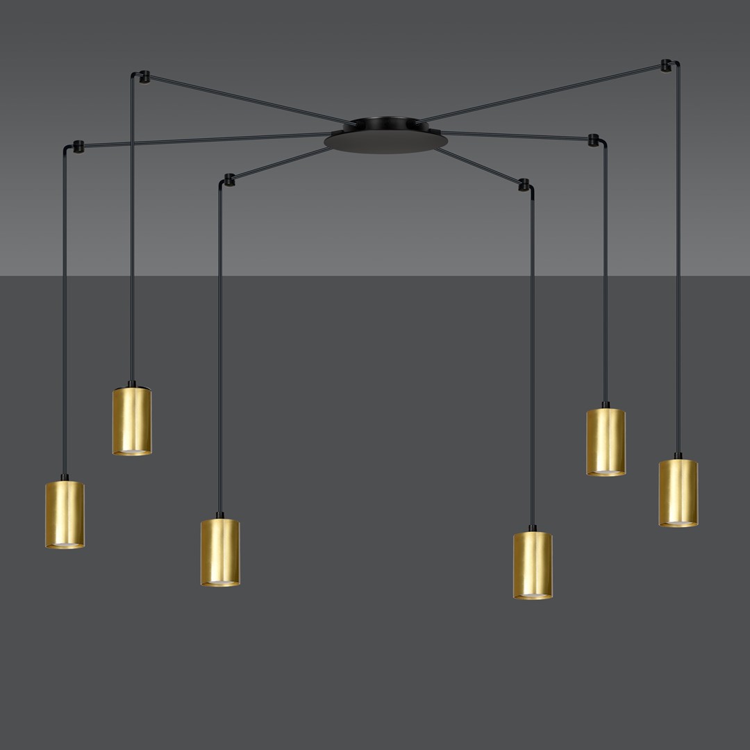 Hanglamp Dubine Zwart - Afbeelding 2