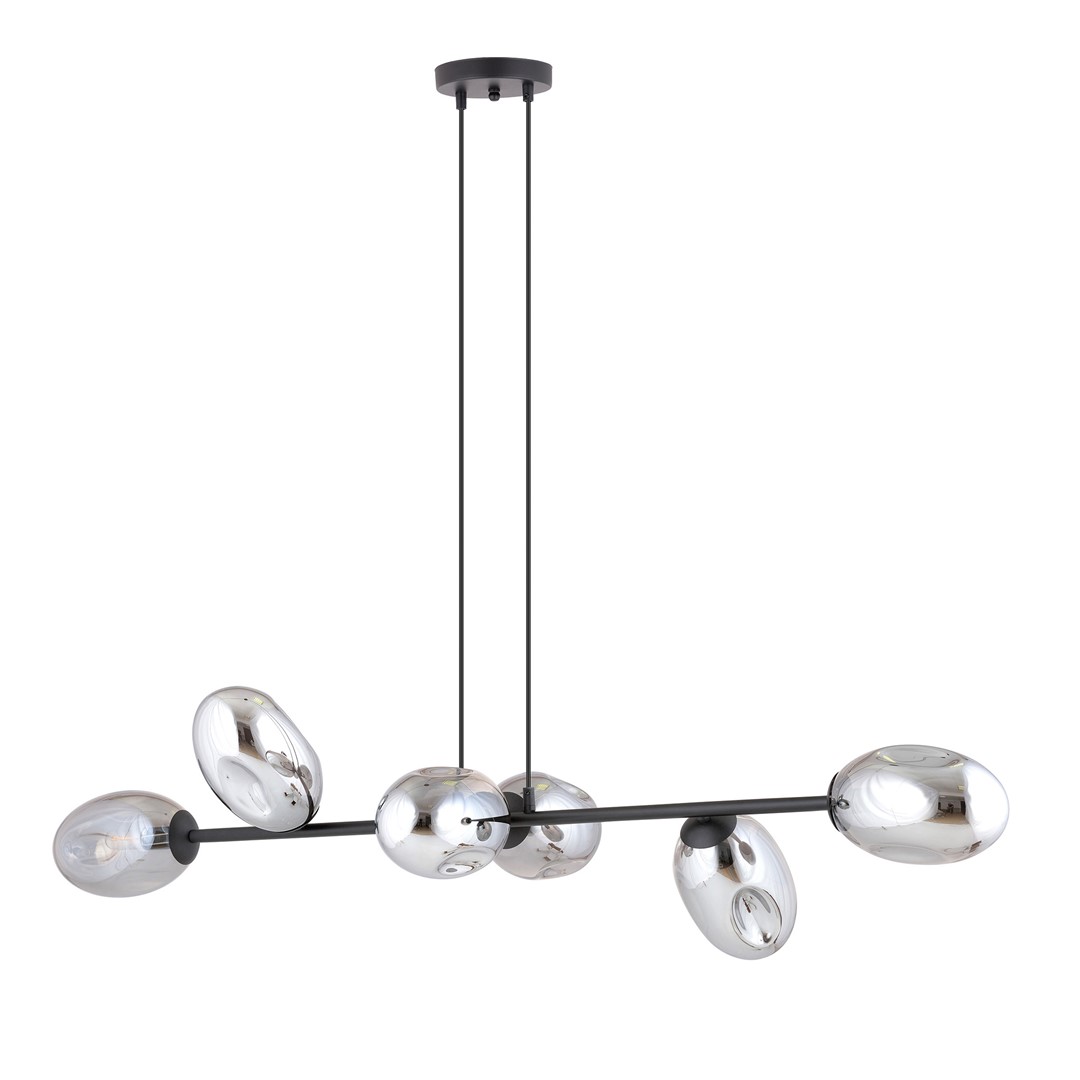Hanglamp Leiden Zwart Ø12 cm - Afbeelding 2