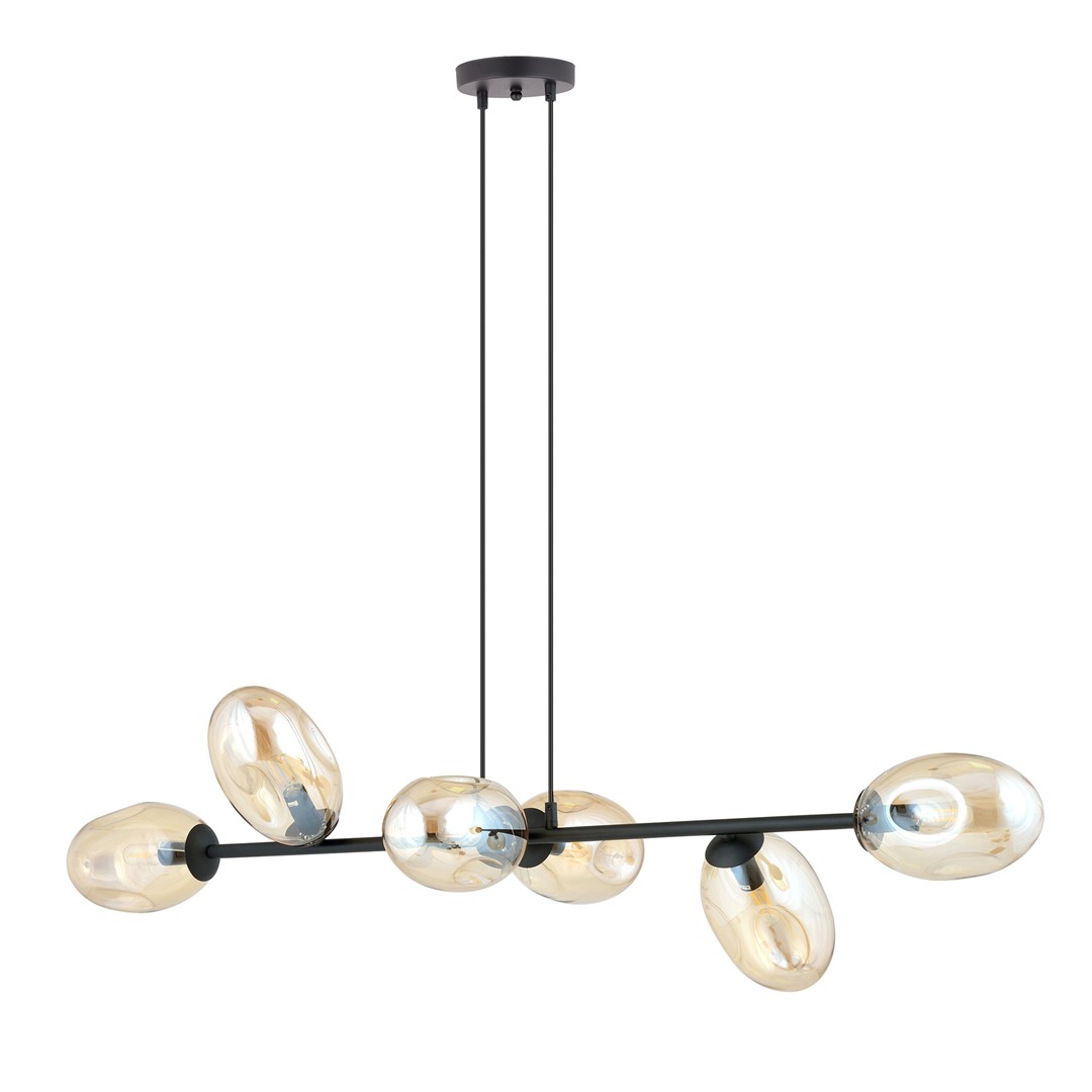 Hanglamp Zikon Zwart Ø12 cm - Afbeelding 2