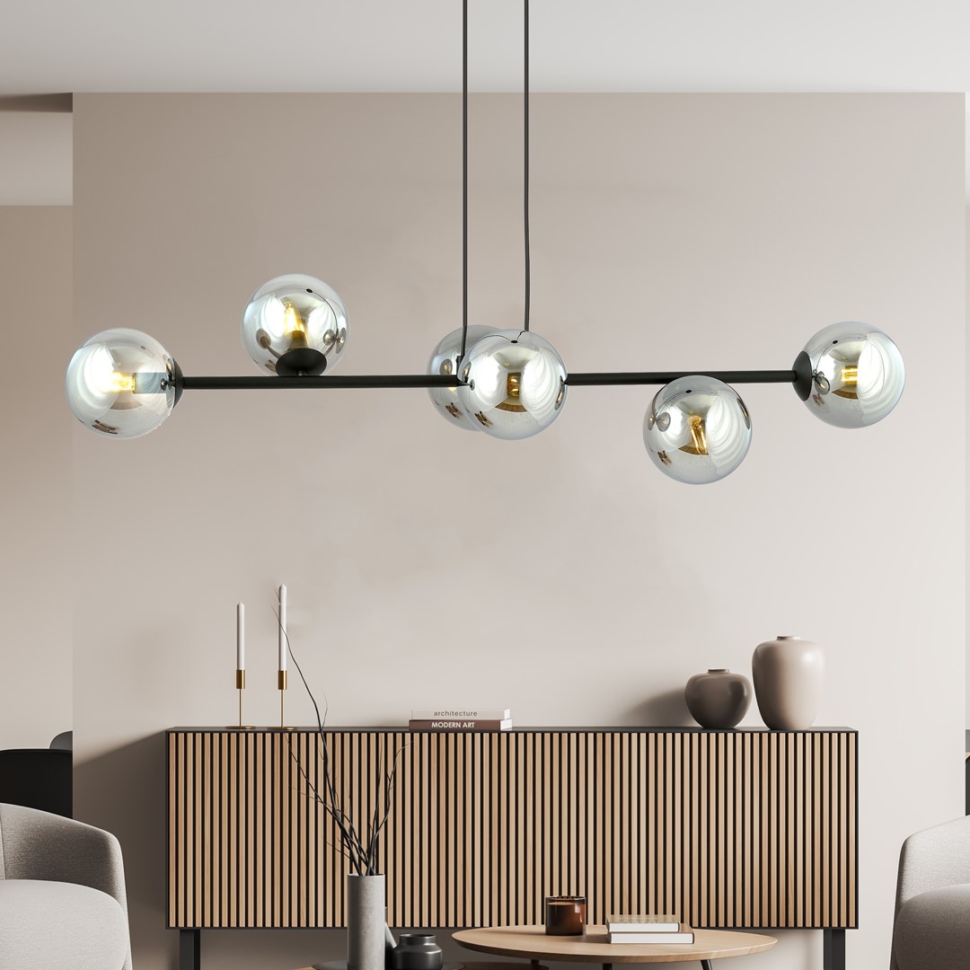 Hanglamp Fonsir Zwart Ø14 cm - Afbeelding 2