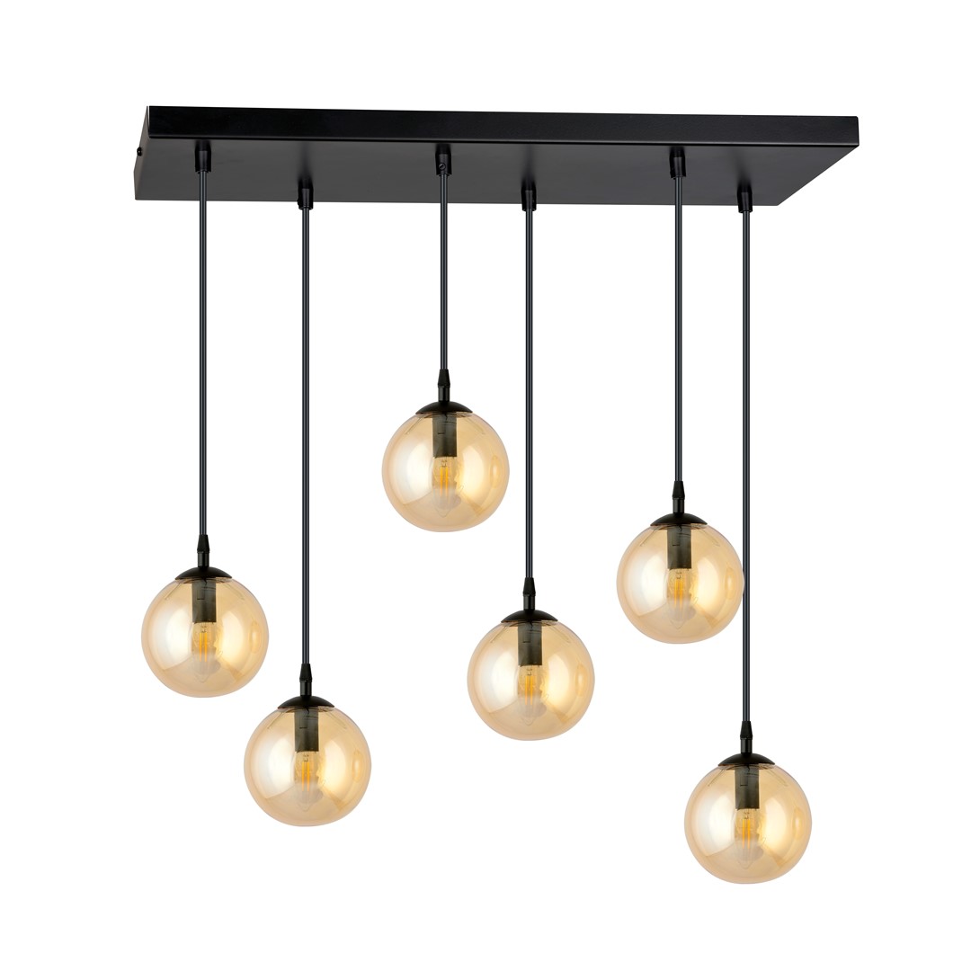 Hanglamp Sieskura Zwart Ø14 cm - Afbeelding 2