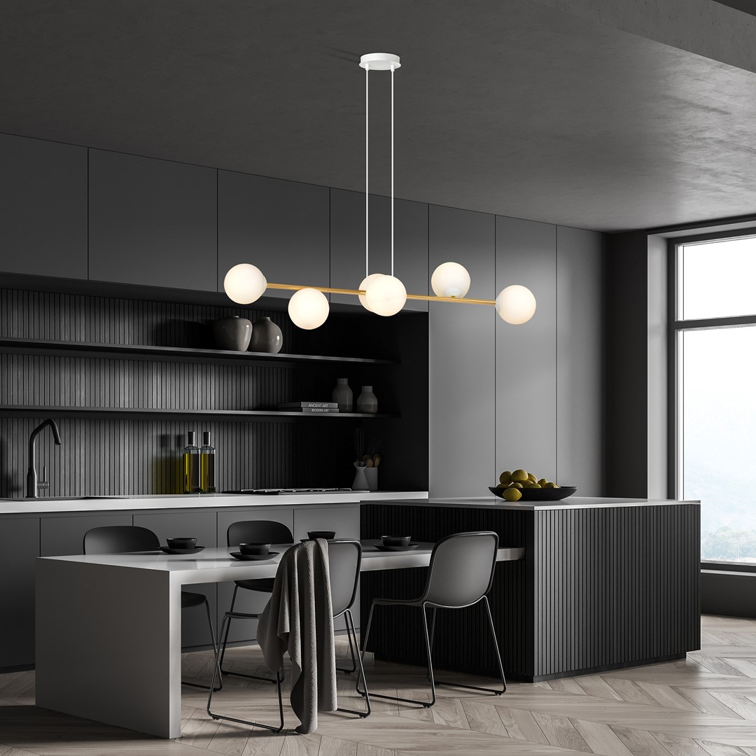 Hanglamp Fennik Wit Ø14 cm - Afbeelding 11