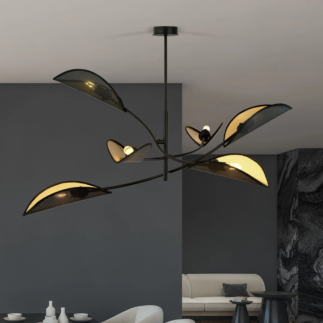 Plafondlamp Vernir Zwart Ø12 cm - Afbeelding 11