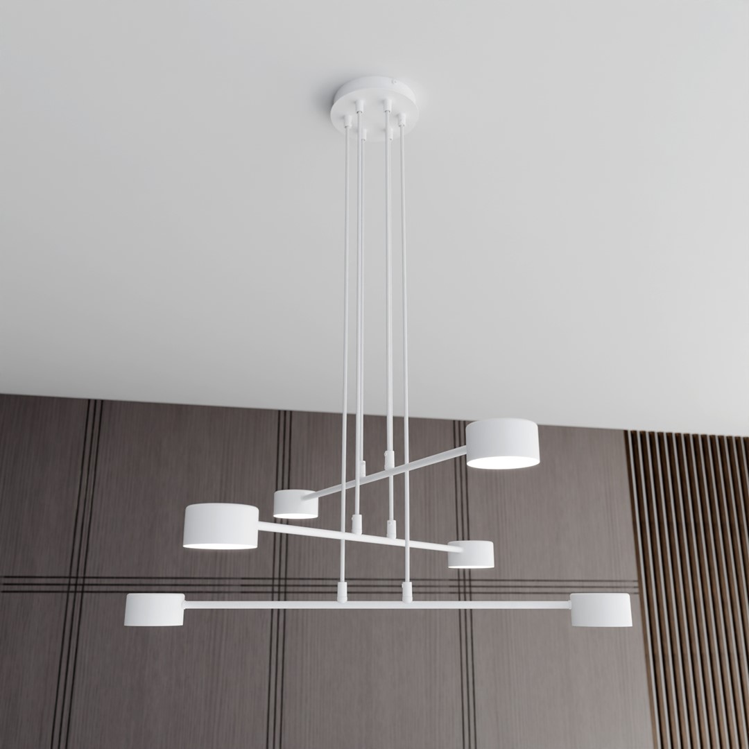 Hanglamp Stades Wit - Afbeelding 3