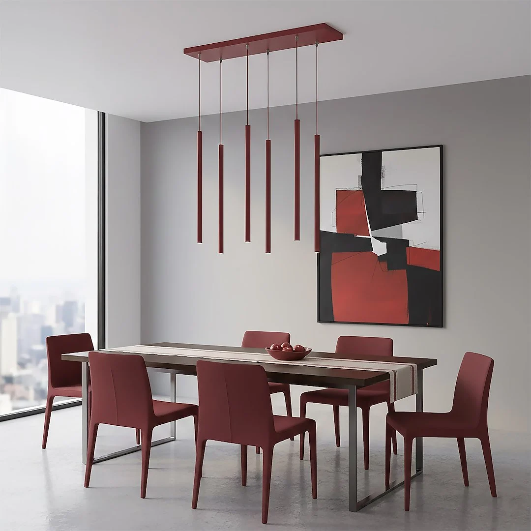 Hanglamp Veellik Bordeaux - Afbeelding 3