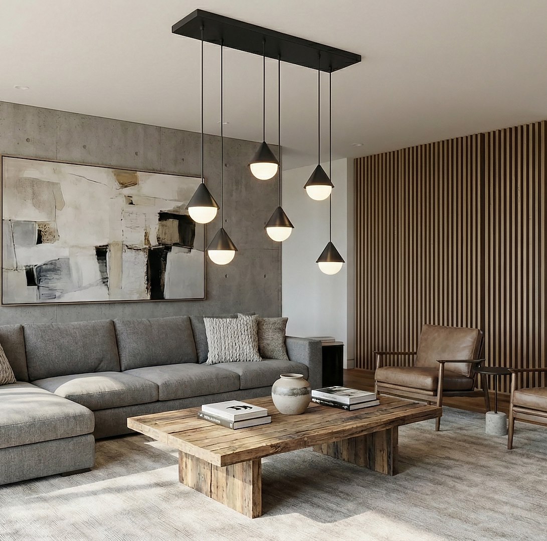 Hanglamp Naunona Zwart Ø10 cm - Afbeelding 3