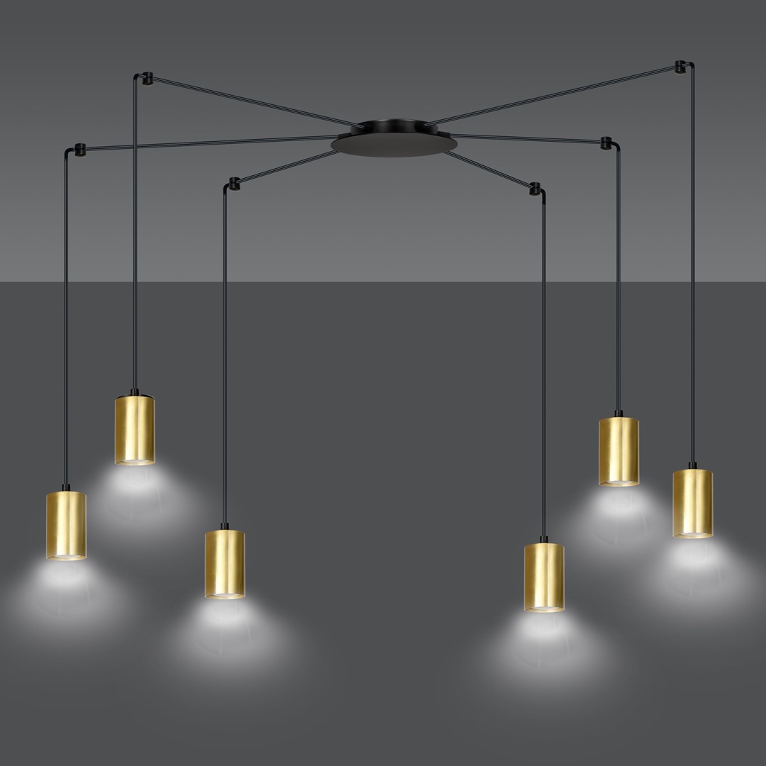 Hanglamp Dubine Zwart - Afbeelding 3