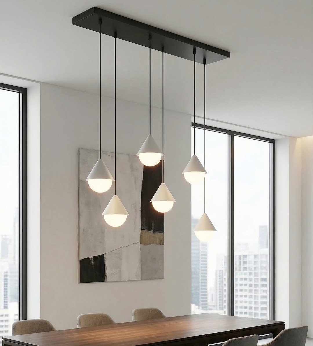 Hanglamp Jaty Zwart Ø10 cm - Afbeelding 3