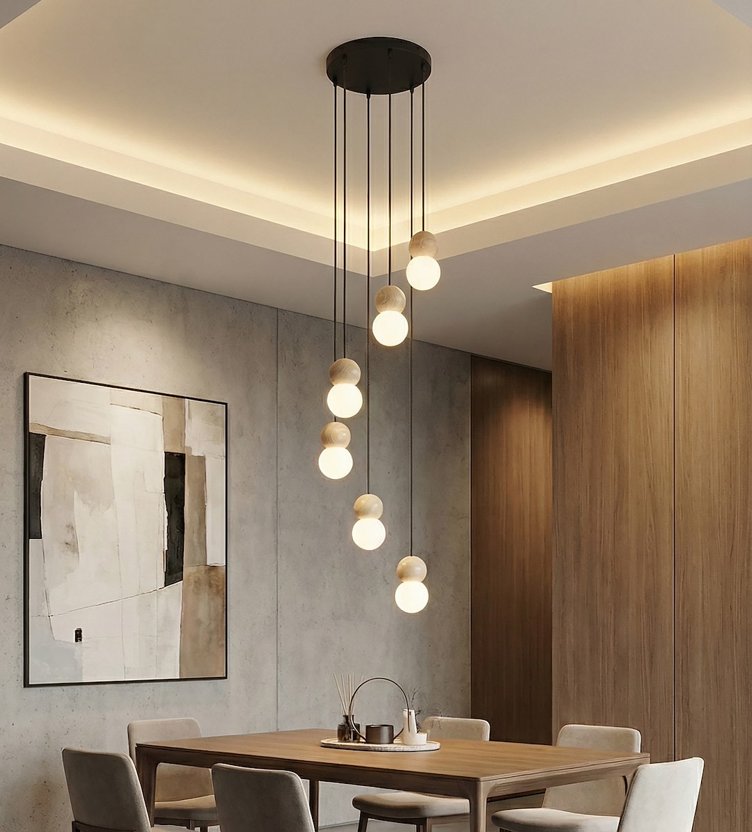 Hanglamp Pribello Zwart Ø10 cm - Afbeelding 3
