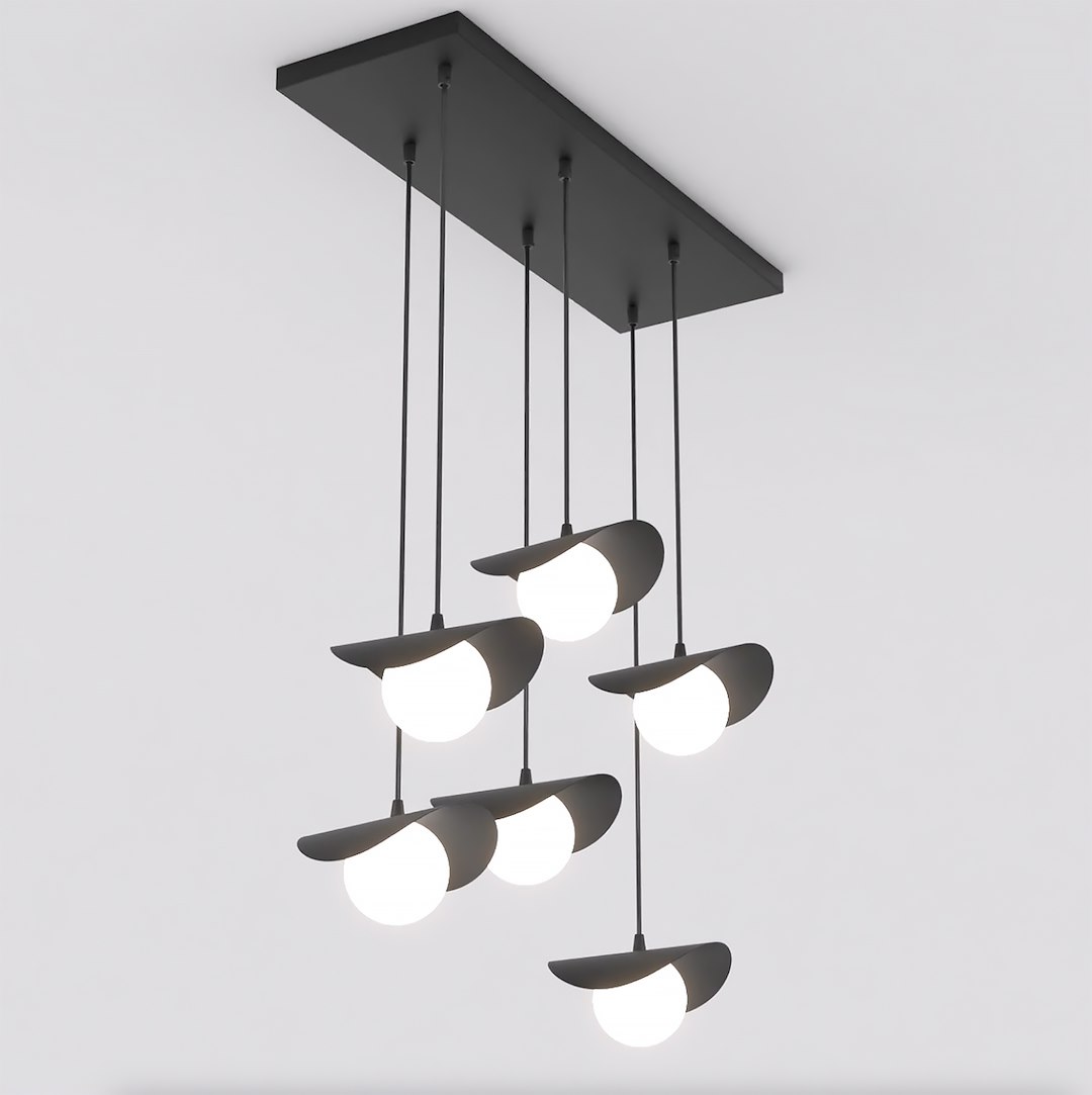 Hanglamp Genty Zwart Ø10 cm - Afbeelding 3