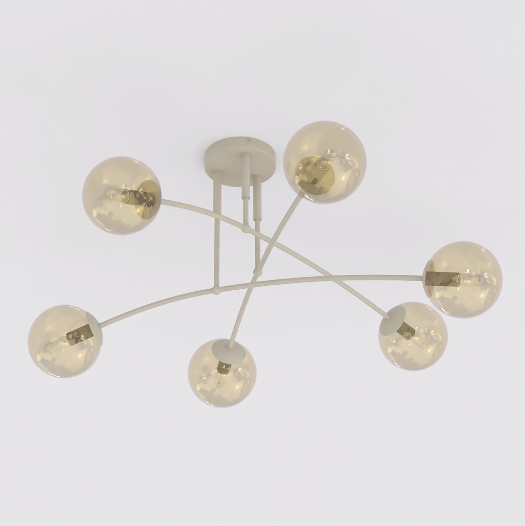 Plafondlamp Cierrond Beige Ø14 cm - Afbeelding 3