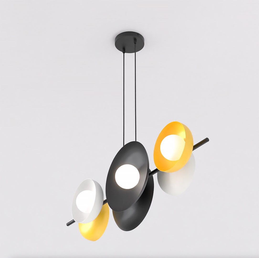 Hanglamp Daunna Zwart Ø10 cm - Afbeelding 3