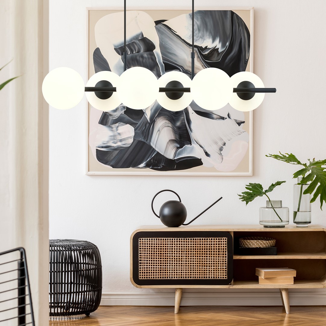 Hanglamp Marta Zwart Ø15 cm - Afbeelding 3