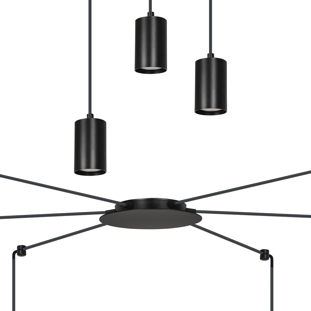 Hanglamp Morrun Zwart - Afbeelding 3