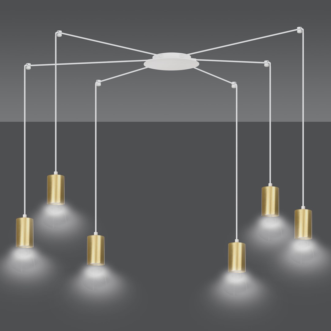 Hanglamp Daumin Wit - Afbeelding 3