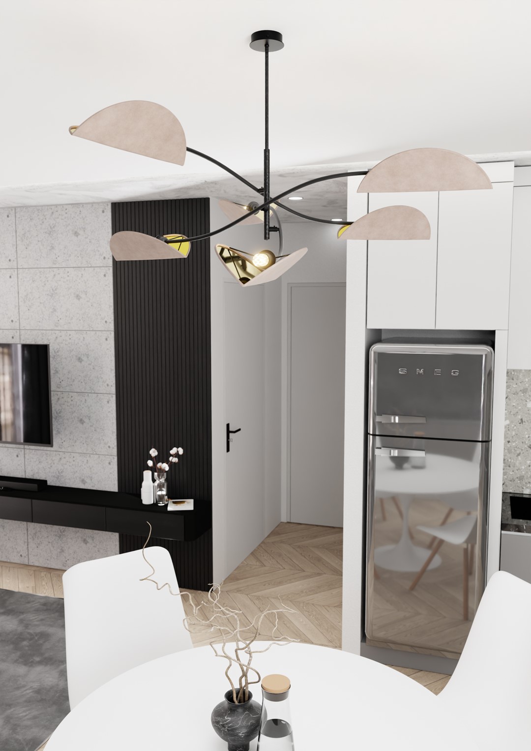 Plafondlamp Pondak Zwart - Afbeelding 3