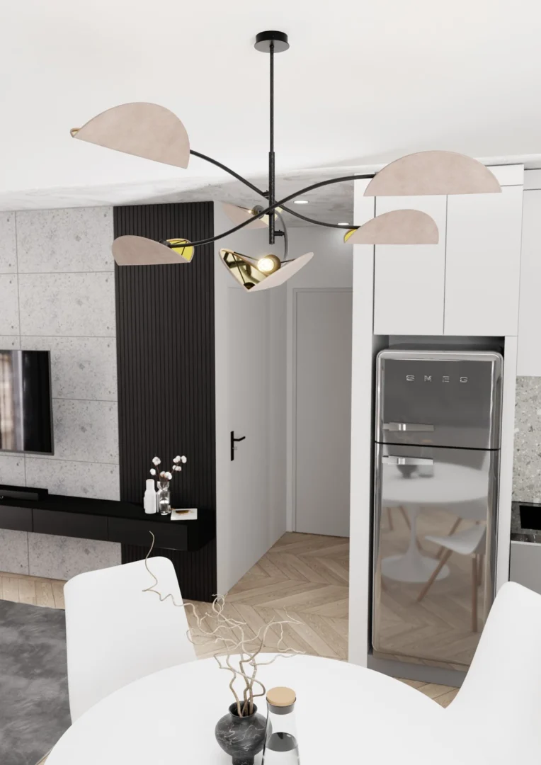 Plafondlamp Pondak Zwart - Afbeelding 3