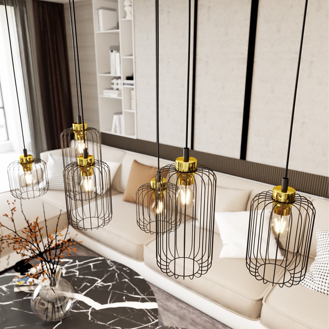 Hanglamp Graatea Zwart Ø15 cm - Afbeelding 4