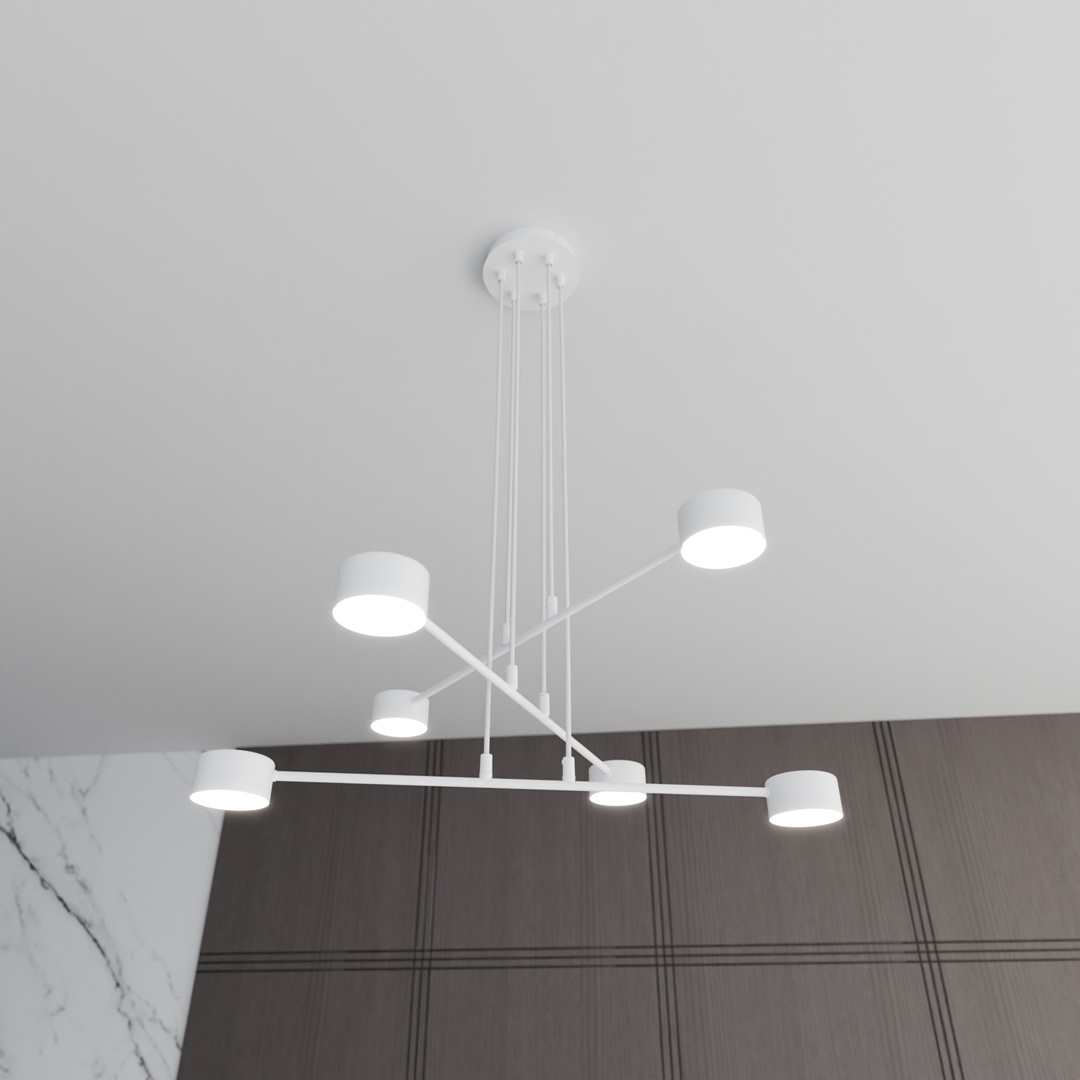 Hanglamp Stades Wit - Afbeelding 4