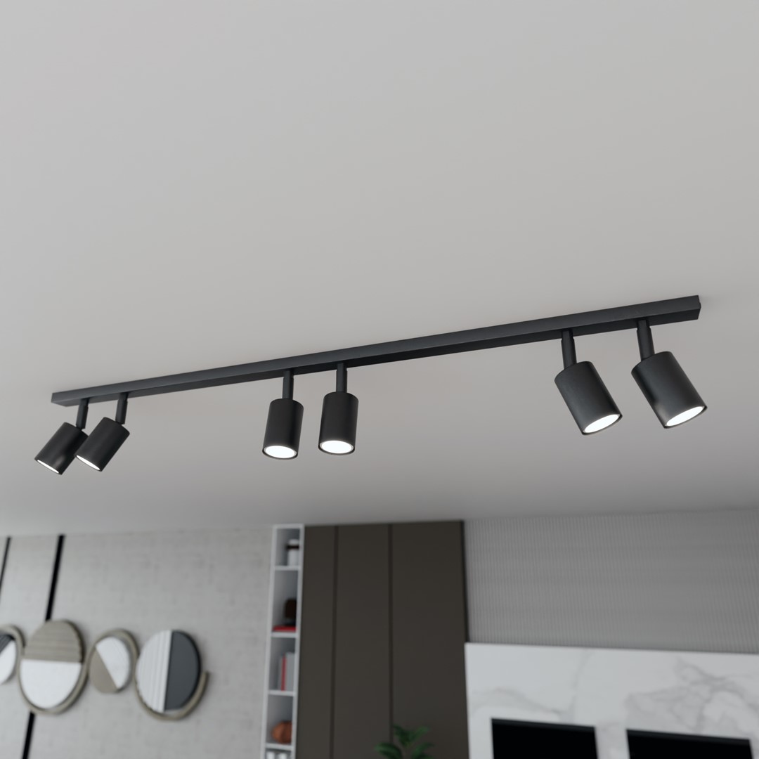 Plafondlamp Vodea Zwart - Afbeelding 4