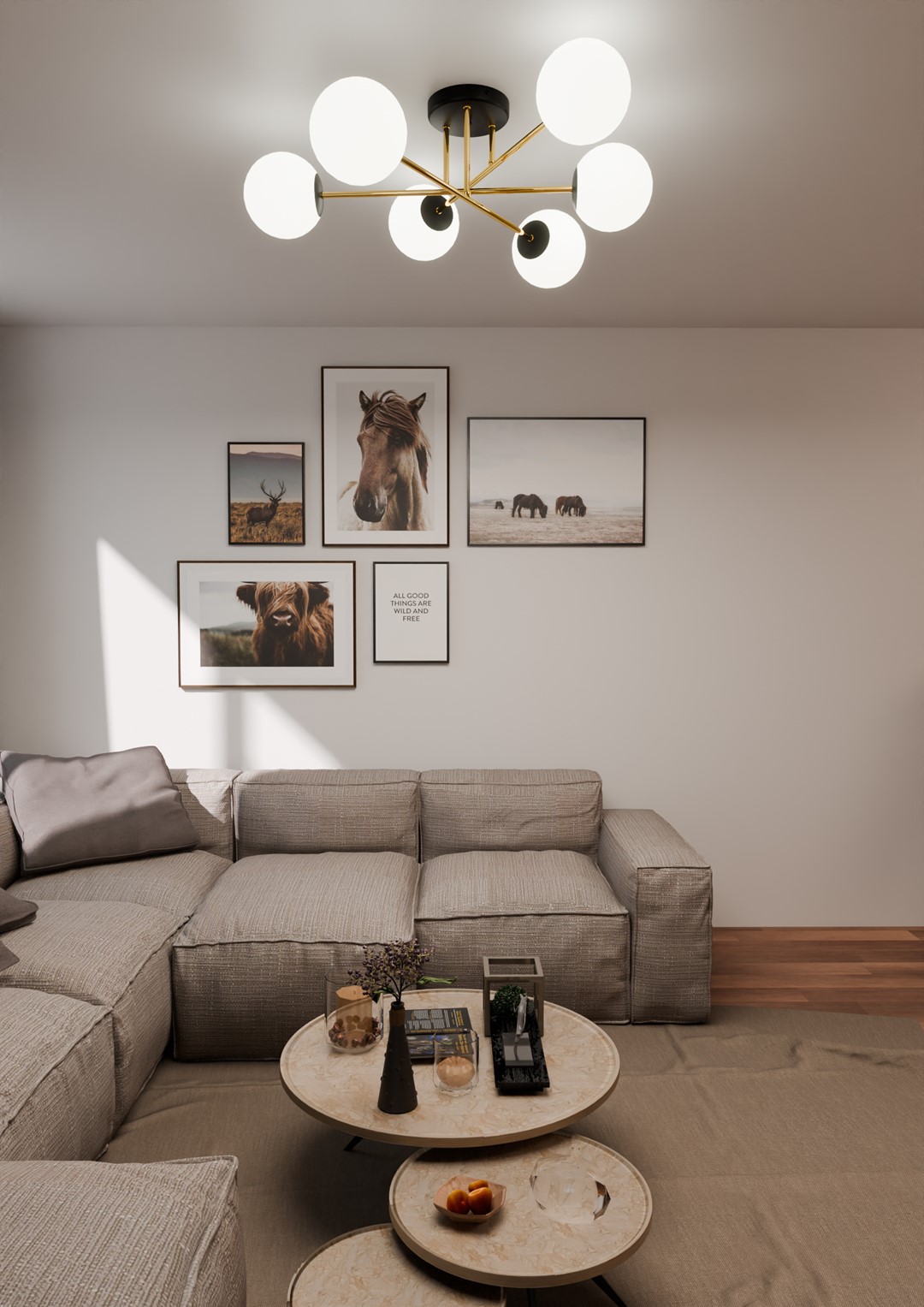 Plafondlamp Ventund Zwart Ø14 cm - Afbeelding 4