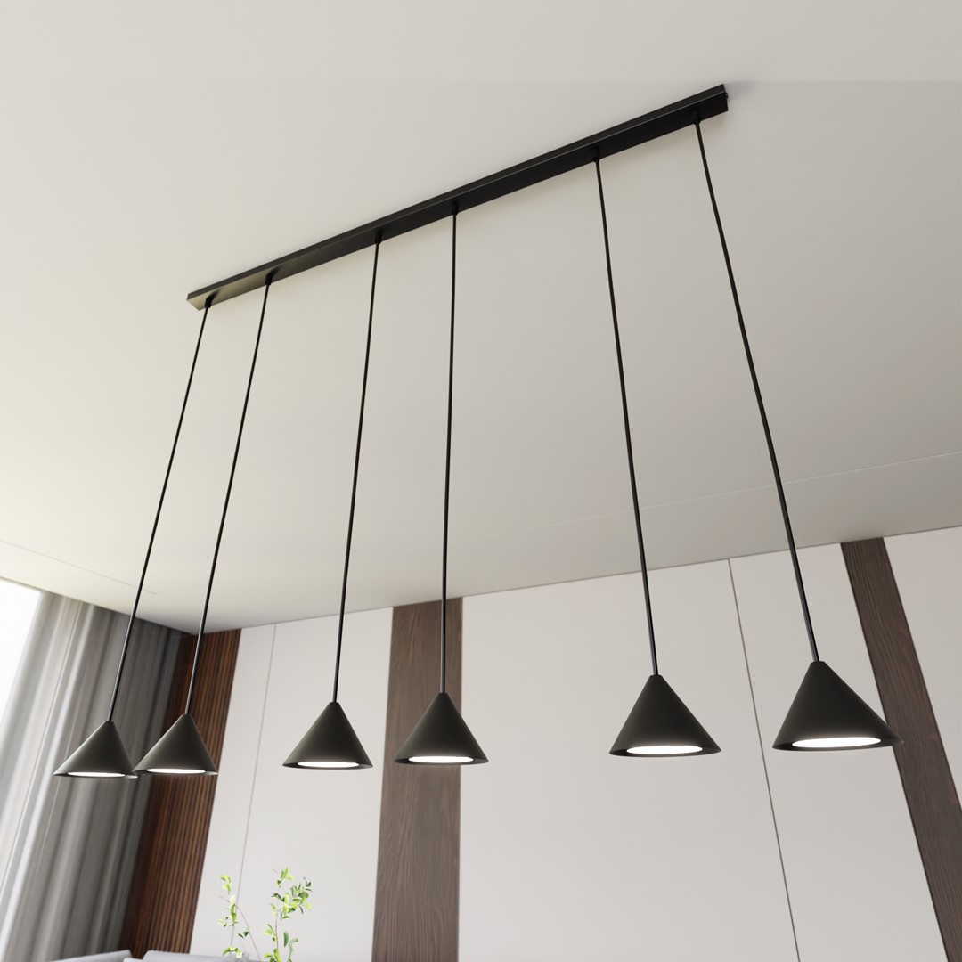 Hanglamp Valvund Zwart - Afbeelding 4