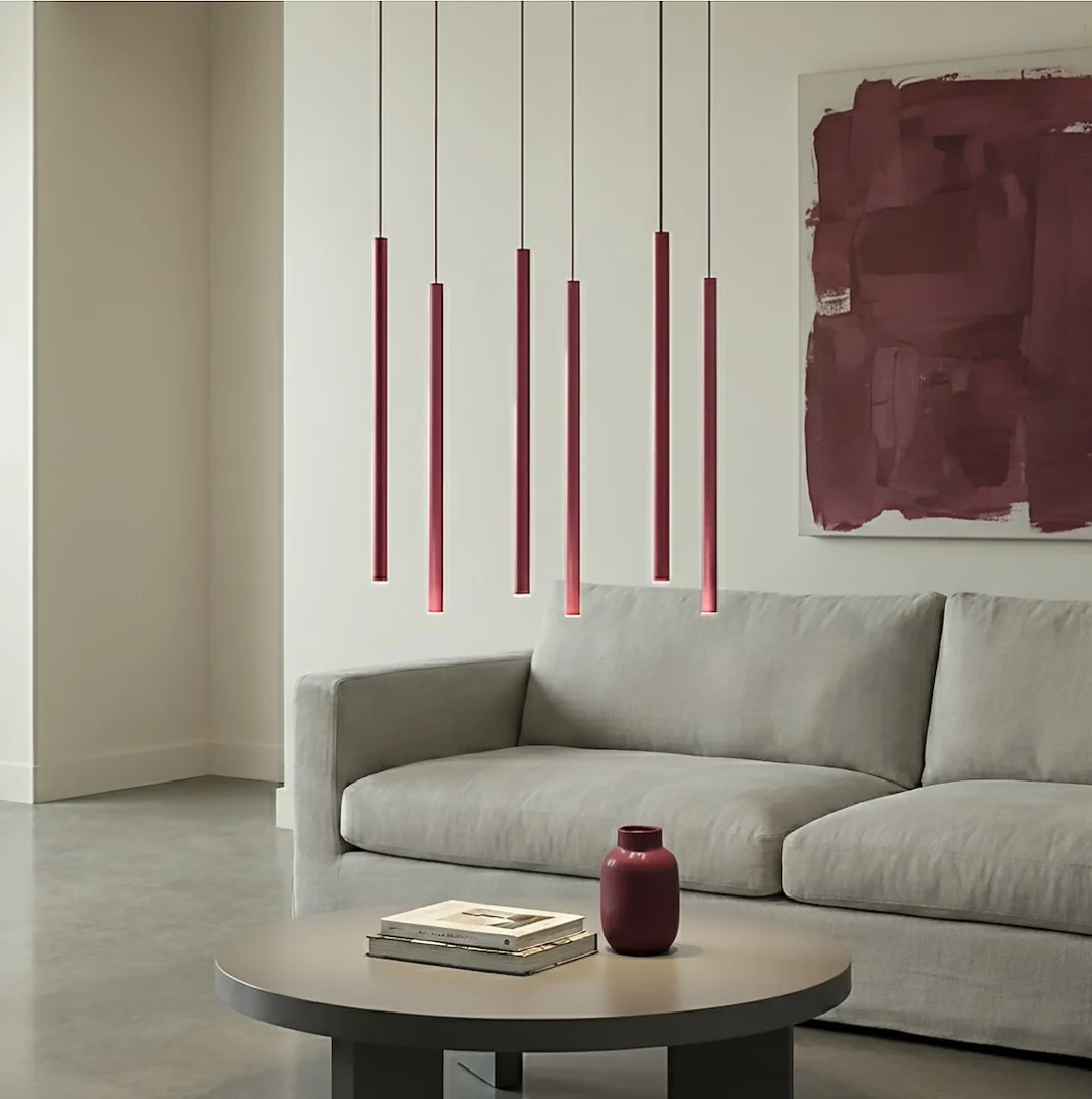 Hanglamp Veellik Bordeaux - Afbeelding 4