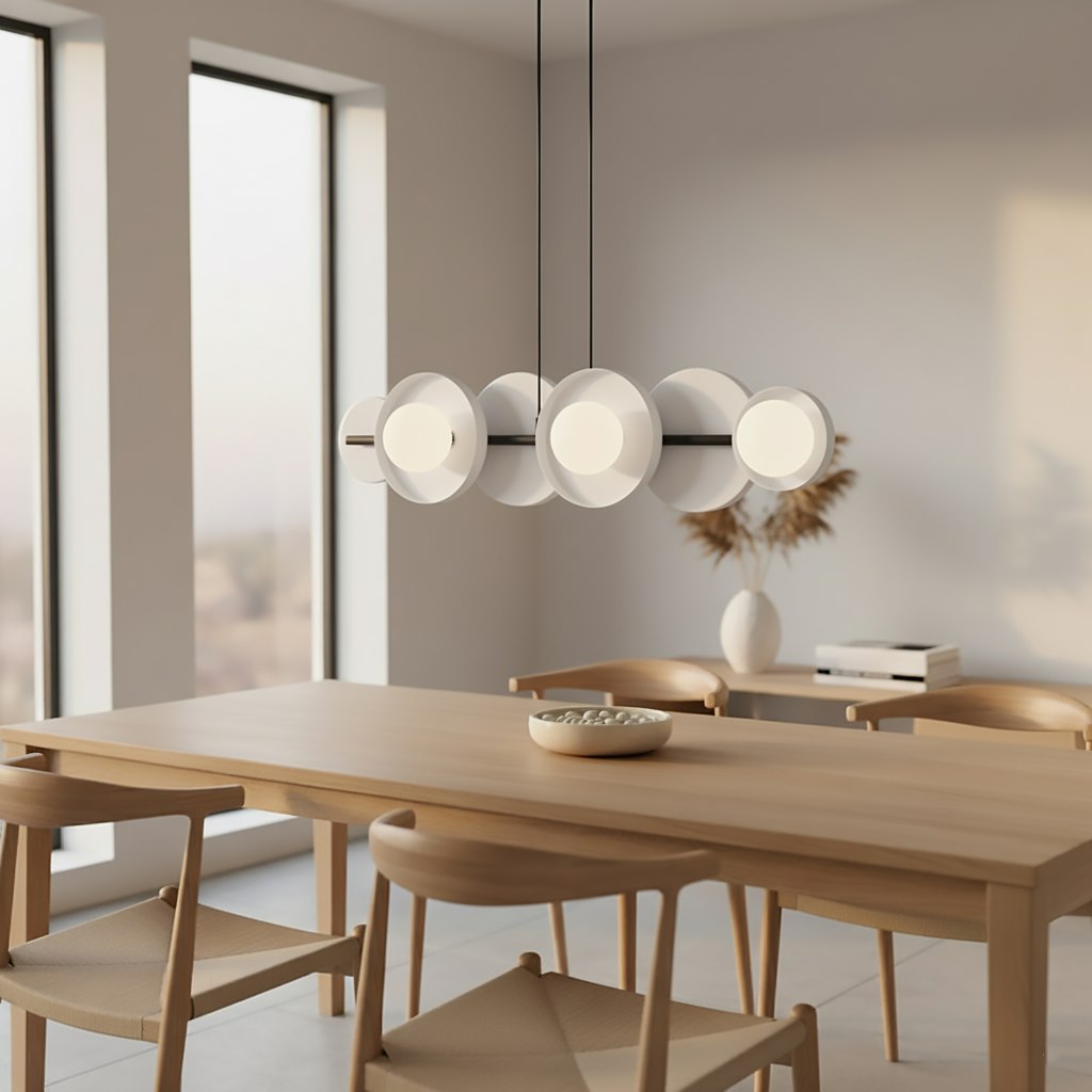 Hanglamp Prandund Wit Ø10 cm - Afbeelding 4