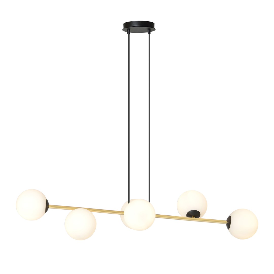 Hanglamp Flamik Zwart Ø14 cm - Afbeelding 4