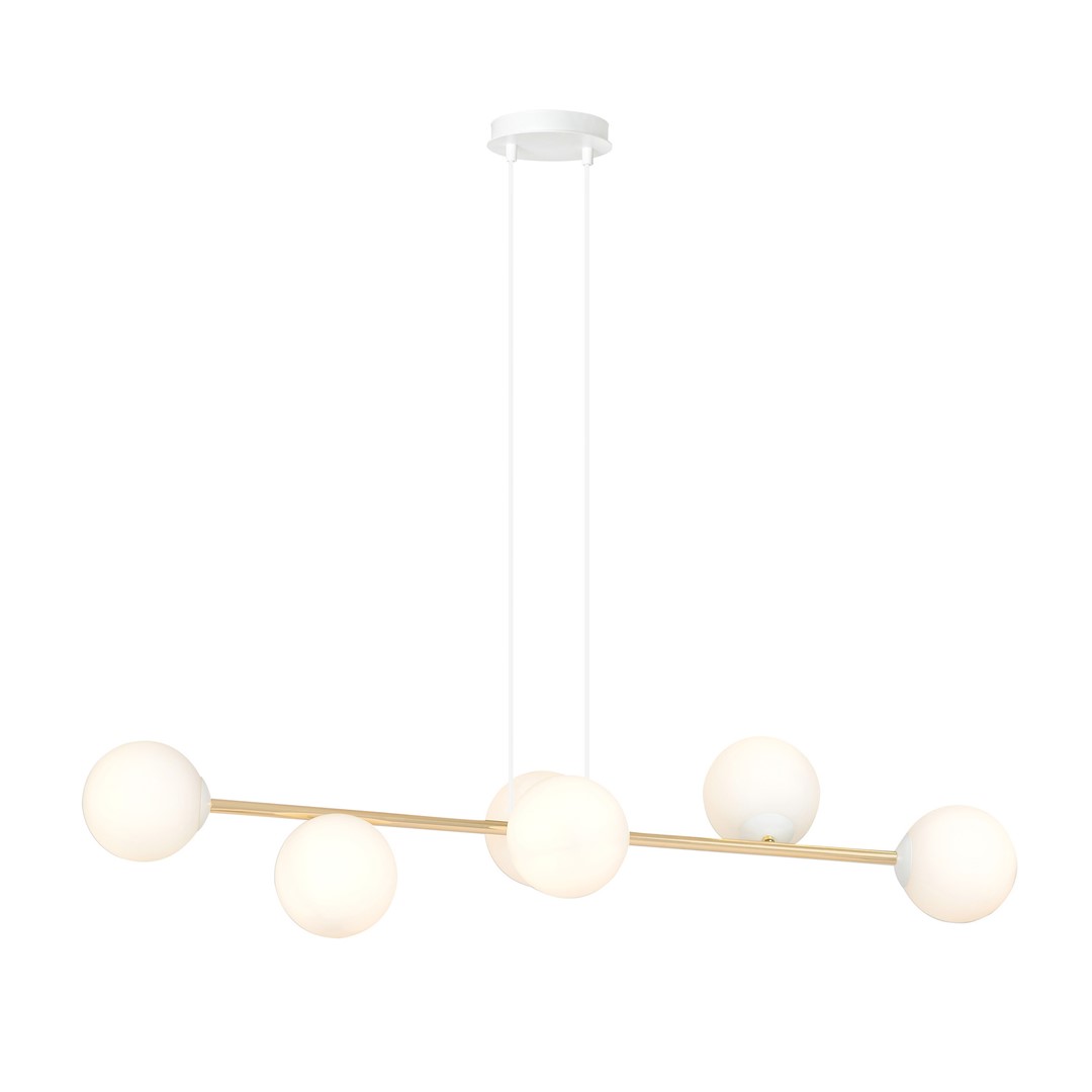 Hanglamp Fennik Wit Ø14 cm - Afbeelding 4