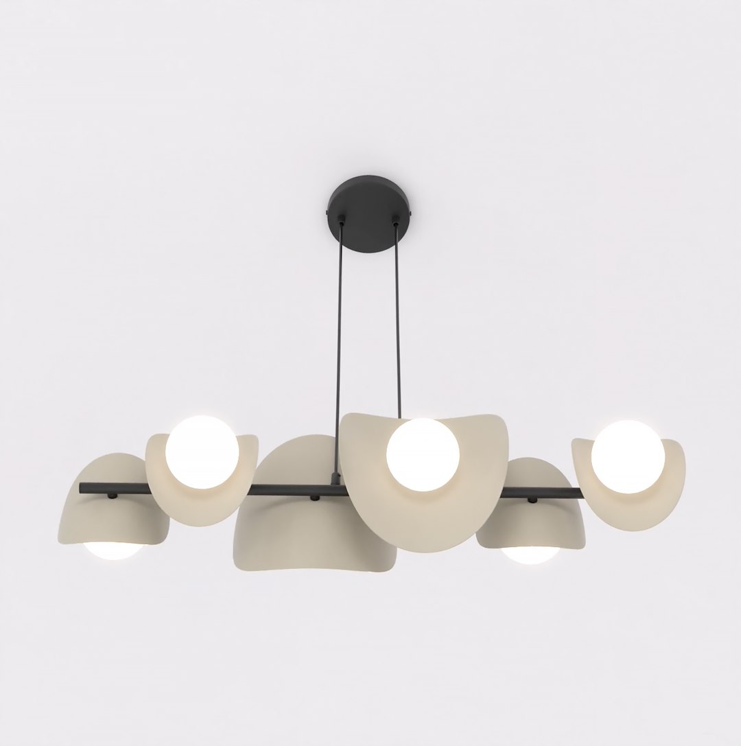 Hanglamp Treekaro Wit Ø10 cm - Afbeelding 4