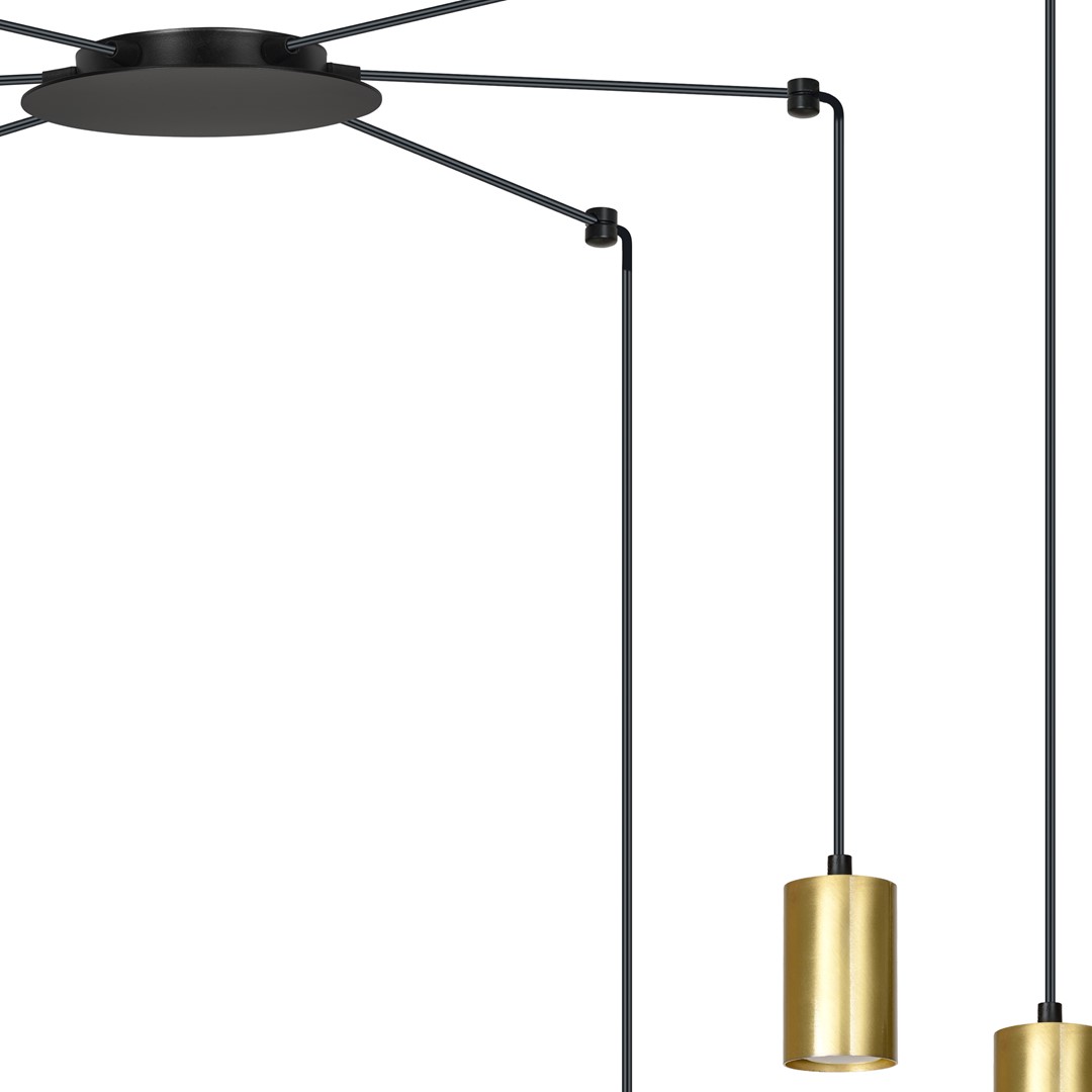 Hanglamp Dubine Zwart - Afbeelding 4