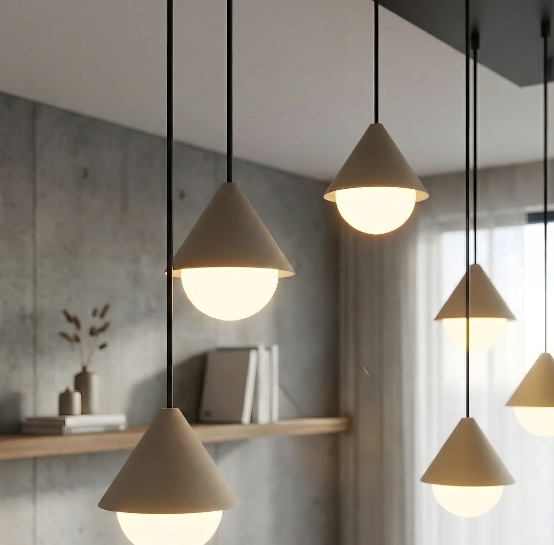 Hanglamp Ceintano Zwart Ø10 cm - Afbeelding 4