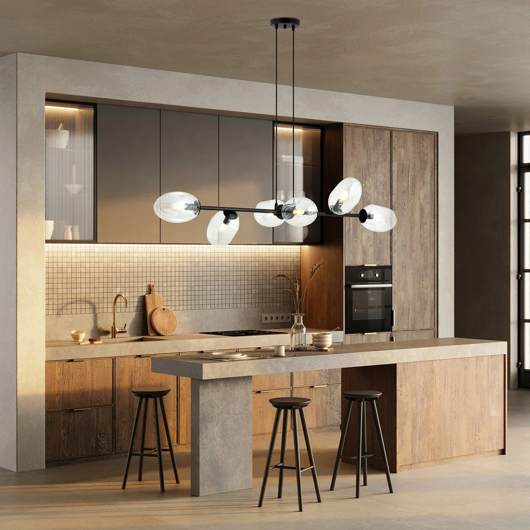 Hanglamp Skuntan Zwart Ø12 cm - Afbeelding 4